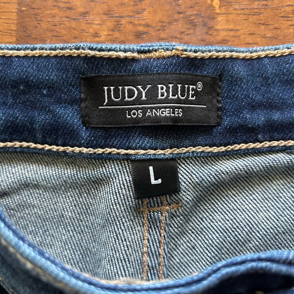 Judy blue women’s jean shorts size large - Picture 7 of 10